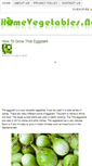 Mobile Screenshot of homevegetables.net
